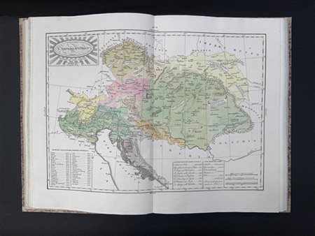 LE SAGE. Atlante storico, geografico, genealogico, cronologico e letterario. Ve