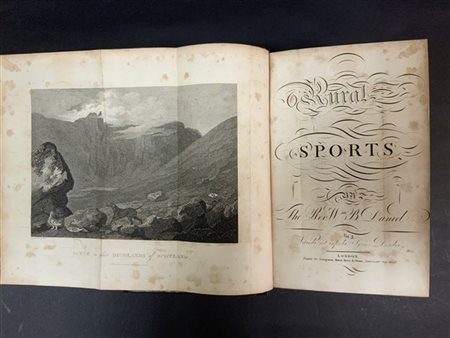 [LEGATURA] - DANIEL, William. Rural sports. Londra: Bunny and Gold (1801-1807).