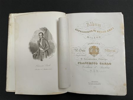 [MILANO] Album Esposizioni di Belle Arti in Milano ed altre citta d'Italia dedi