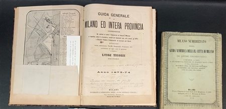 [MILANO] Milano numerizzato ossia guida numerica della R. Città di Milano. Mila