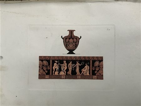 MOSES, Enrico. Raccolta di vasi antichi, altari, patere, tripodi, candelabri, s