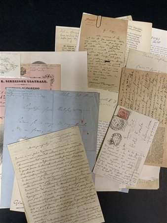 [OPERA - TEATRO] Una serie di autografi di personaggi relativi al teatro fra cu