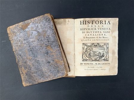 [VENEZIA] NANI, Battista. Historia della Republica Veneta di Battista Nani Cava