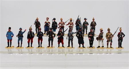 20 soldatini in piombo (lead soldiers)