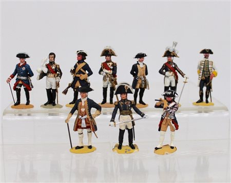 10 soldatini in piombo (lead soldiers)