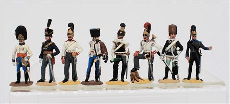 8 soldatini in piombo (lead soldiers)