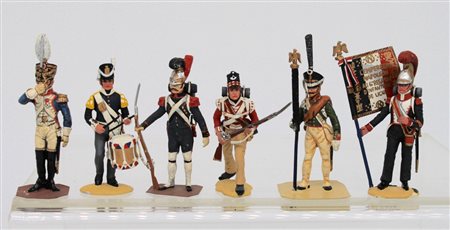 6 soldatini in piombo (lead soldiers)