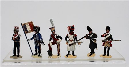 6 soldatini in piombo (lead soldiers)