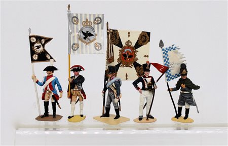 5 soldatini in piombo (lead soldiers)