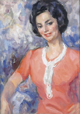 MICHELETTI MARIO (Balzola Monferrato (AL) 1888 - 1975 Torino) - "Ritratto...