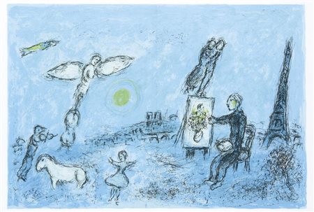 CHAGALL MARC (Vitebsk (URSS) 1887 - 1985 Saint-Paul de Vence (F)) – “Il...