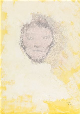 COLOMBOTTO ROSSO ENRICO (Torino 1925) - "Figura", 50x35 tecnica mista su...