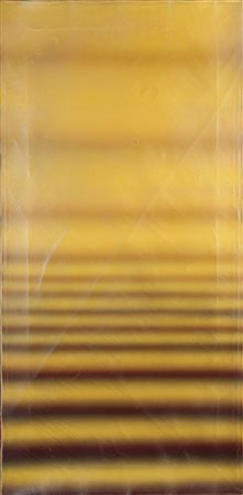 CARENA ANTONIO (Rivoli (TO) 1925 - 2010) - "Lievitazione", 50x100 olio su...