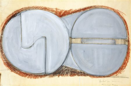 CASCELLA ANDREA (Pescara 1920 - 1990 Milano) - "Studio per Pietra Tagliata"...