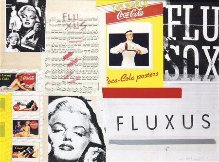 CHIARI GIUSEPPE (Firenze 1926 – 2007) - "Senza titolo", 60x80 tecnica mista e...