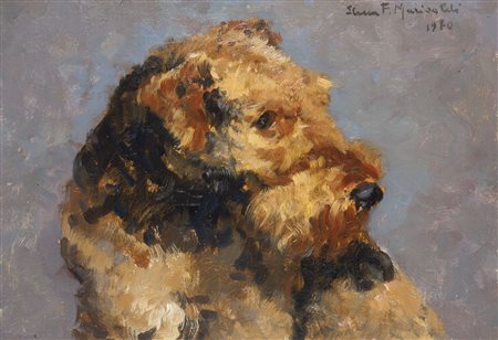 MARISALDI FALCO ELENA (Santo Stefano Belbo (CN) 1901 - 1986 Torino) - "Cane"...