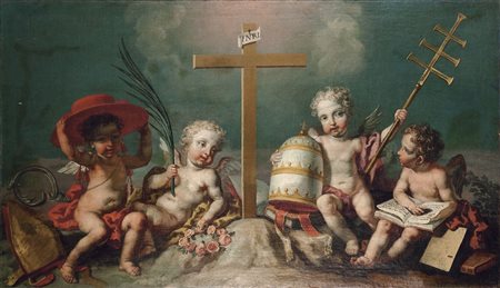 RAPOUS VITTORIO AMEDEO (Torino 1728ca - documentato fino al 1789) - "Trionfo...