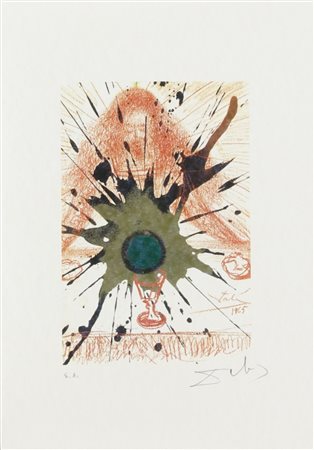 SALVADOR DALI' Senza titolo.