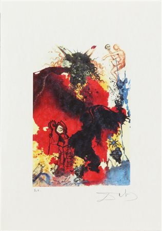 SALVADOR DALI' Senza titolo.