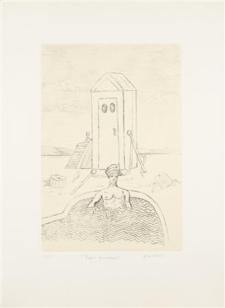 GIORGIO DE CHIRICO Bagni pomeridiani.