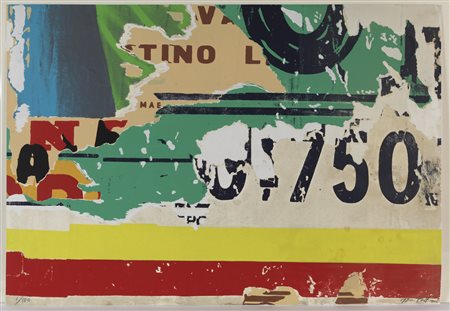 MIMMO ROTELLA Senza titolo.
