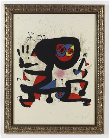 JOAN MIRO' Unesco - Droits de l'homme.