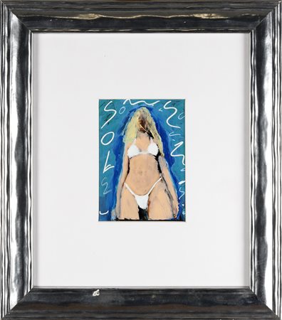 MARIO SCHIFANO Senza titolo.