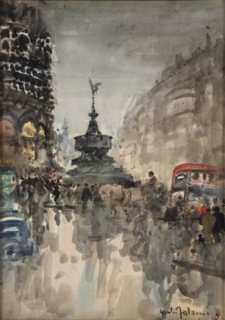 GIULIO FALZONI Piccadilly Circus.