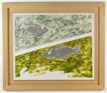 MARIO SCHIFANO Senza titolo.