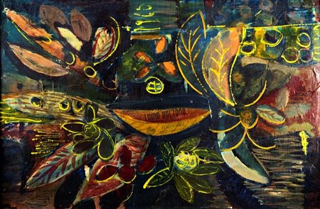 NERONE CECCARELLI<BR>Pisa 1937 – Parigi 1996<BR>"Composizione"