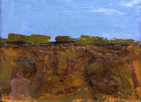 ENNIO MORLOTTI<BR>Lecco 1910 - 1992 Milano<BR>"Rocce" 1979