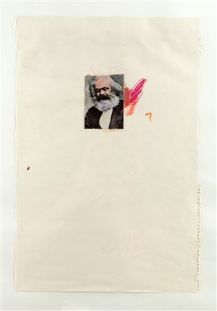 MARIO SCHIFANO<BR>Libia 1934 - 1998 Roma<BR>"Senza titolo" 1973-78