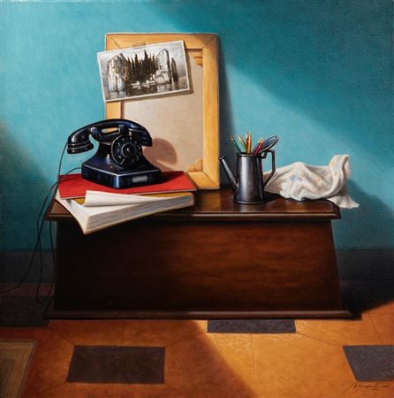 ANTONIO NUNZIANTE<BR>Napoli 1956<BR>"Attesa" 2006