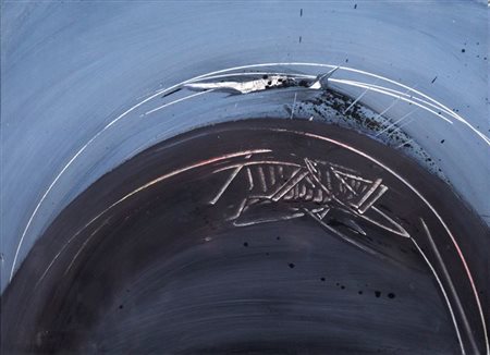 EMILIO SCANAVINO<BR>Genova 1922 - 1986 Milano<BR>"Studio 2" 1965