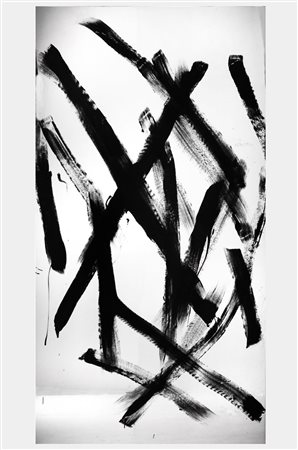 MICHELANGELO PISTOLETTO<BR>Biella 1933<BR>"La cancellazione dello specchio" 1995