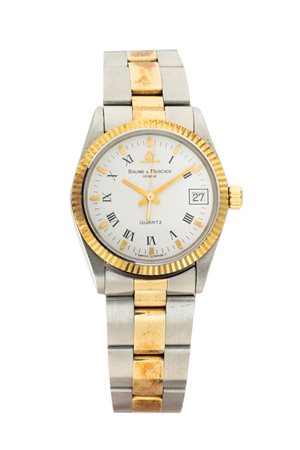 BAUME & MERCIER<BR>Solo tempo, ref. 5188-038,  anni '80