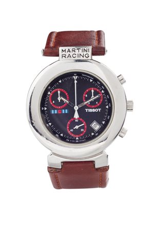 TISSOT<BR>Cronografo a tre contatori, ref.385110, anni '90