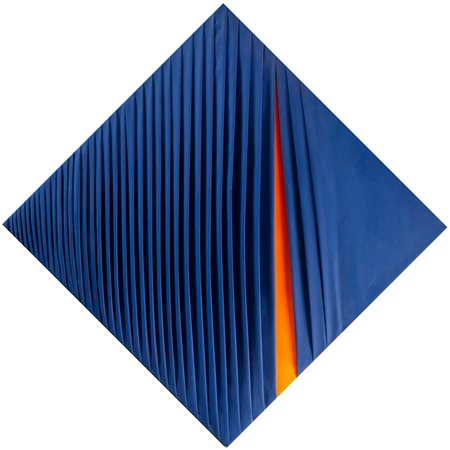 NANDO STEVOLI (Ferrara 1953) “Pleating”, 2016. Plissettatura su tela con...