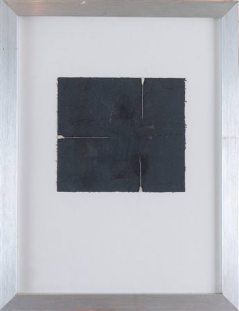 ACHILLE PACE (Termoli 1923) “Senza titolo”. Collage su cartoncino. Cm...