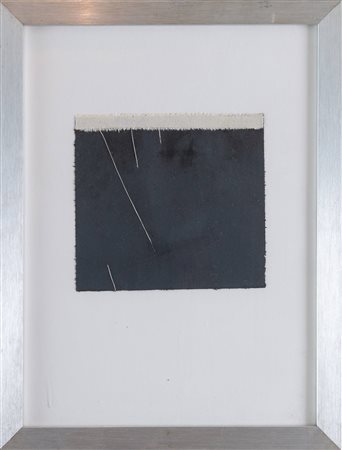 ACHILLE PACE (Termoli 1923) “Senza titolo”. Collage su cartoncino. Cm...