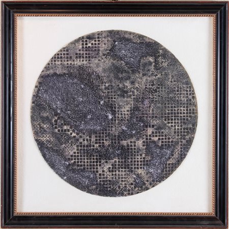 LUIGI CARBONI (Pesaro 1957) “Senza titolo”, 1992. Tecnica mista su carta....