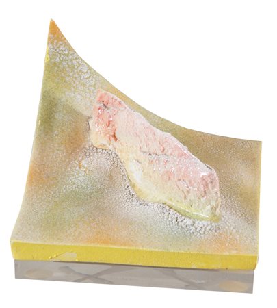 CARLO ZAULI (Faenza 1926 – 2002) “Genesi”, 1984. Scultura in gres policromo...