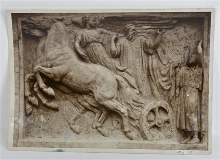 LOTTO DI 15 FOTOGRAFIE in bianco e nero raffiguranti opere scultoree in...