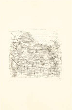 ENRICO DELLA TORRE (1931) - Lotto unico composto da 2 incisioni