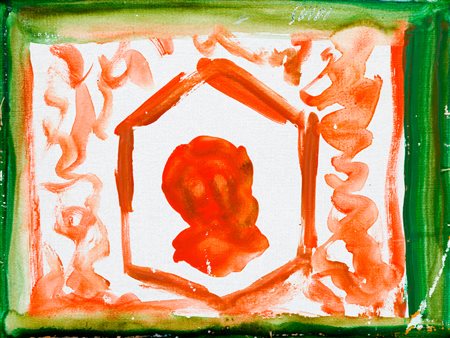 VIRGILIO GUIDI (1891-1984) - Composizione, 1966