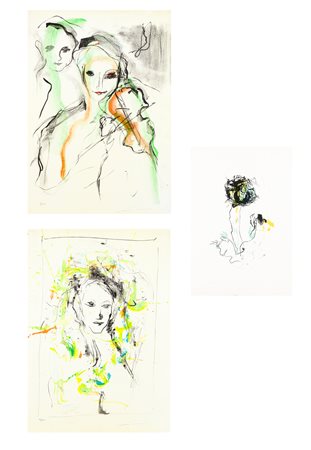 ERNESTO TRECCANI (1920-2009) - Lotto unico di 3 litografie