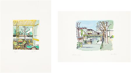 ORFEO TAMBURI (1910-1994) - Lotto unico di 2 grafiche