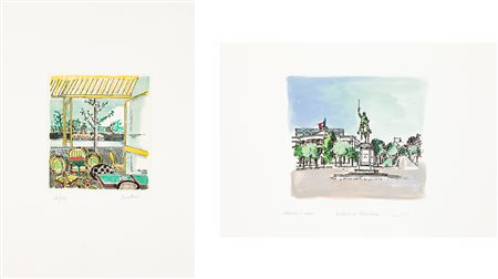 ORFEO TAMBURI (1910-1994) - Lotto unico di 2 grafiche