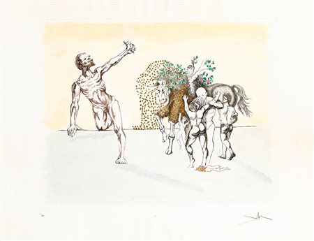 SALVADOR DALÌ - Senza Titolo