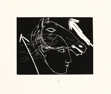 MIMMO PALADINO (1948) - Sagitario, 1987